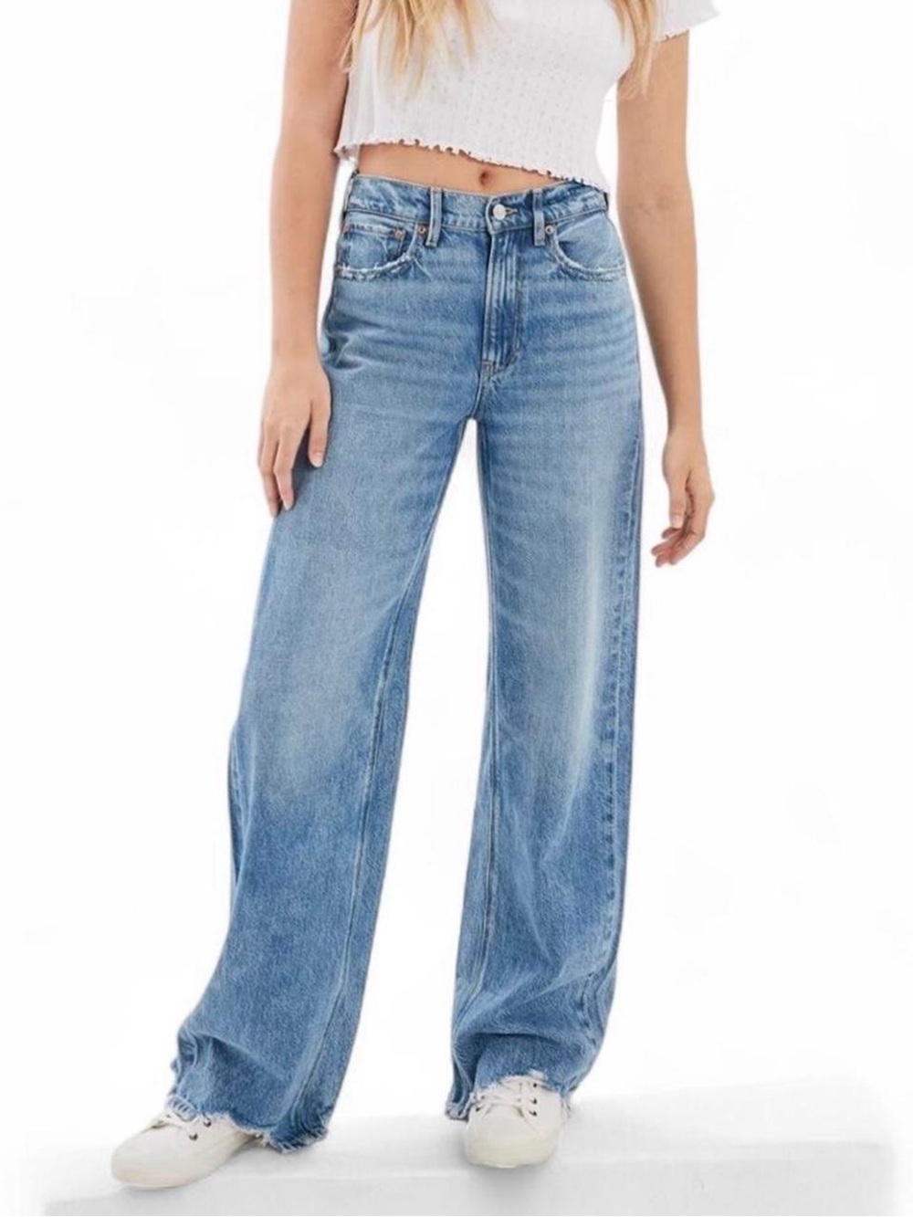 AE Super High-Rise Baggy Wide Leg Jeans